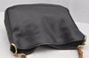 Authentic GUCCI Bamboo 2Way Hand Shoulder Bag Leather 0011638 Black Junk 4100J