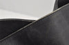 Authentic GUCCI Bamboo 2Way Hand Shoulder Bag Leather 0011638 Black Junk 4100J