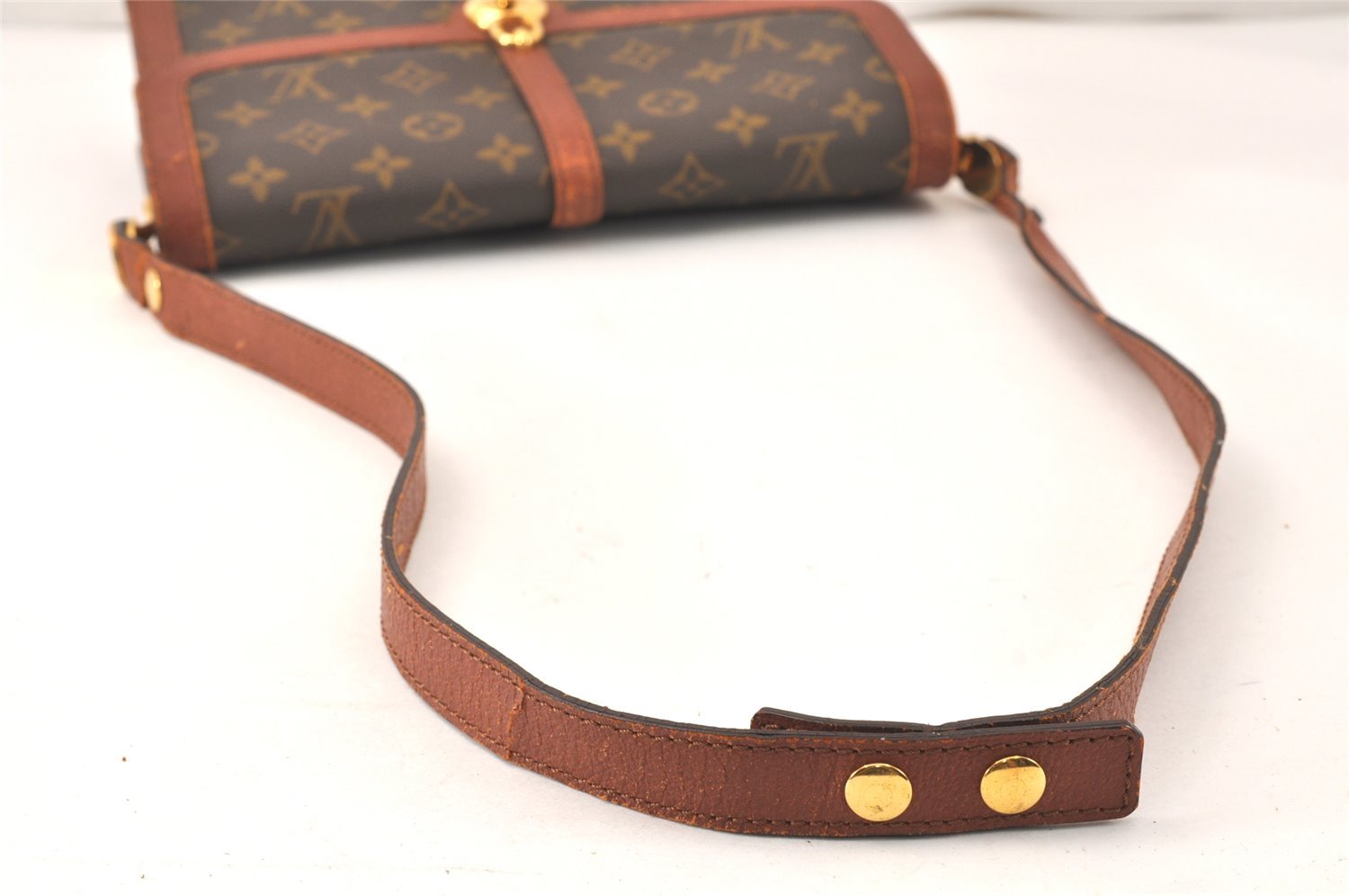 Authentic Louis Vuitton Monogram Sac Vendome Shoulder Bag M51414 LV Junk 4102K