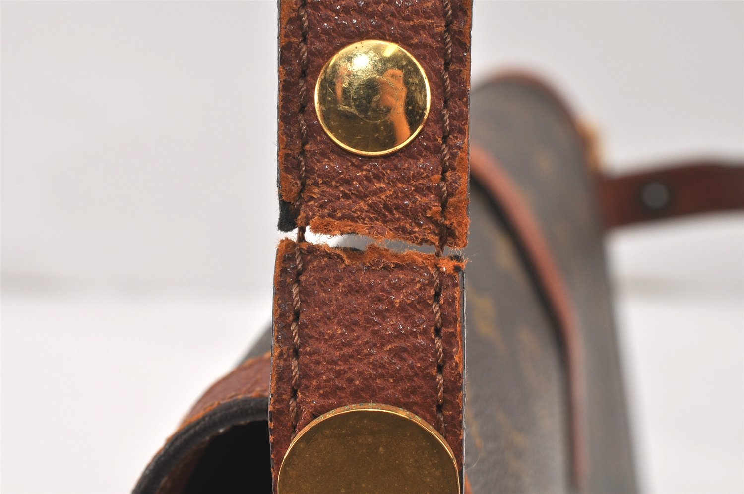 Authentic Louis Vuitton Monogram Sac Vendome Shoulder Bag M51414 LV Junk 4102K