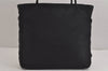 Authentic PRADA Vintage Nylon Tessuto Shoulder Tote Bag Black 4103J