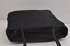 Authentic PRADA Vintage Nylon Tessuto Shoulder Tote Bag Black 4103J