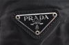 Authentic PRADA Vintage Nylon Tessuto Shoulder Tote Bag Black 4103J