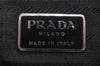 Authentic PRADA Vintage Nylon Tessuto Shoulder Tote Bag Black 4103J