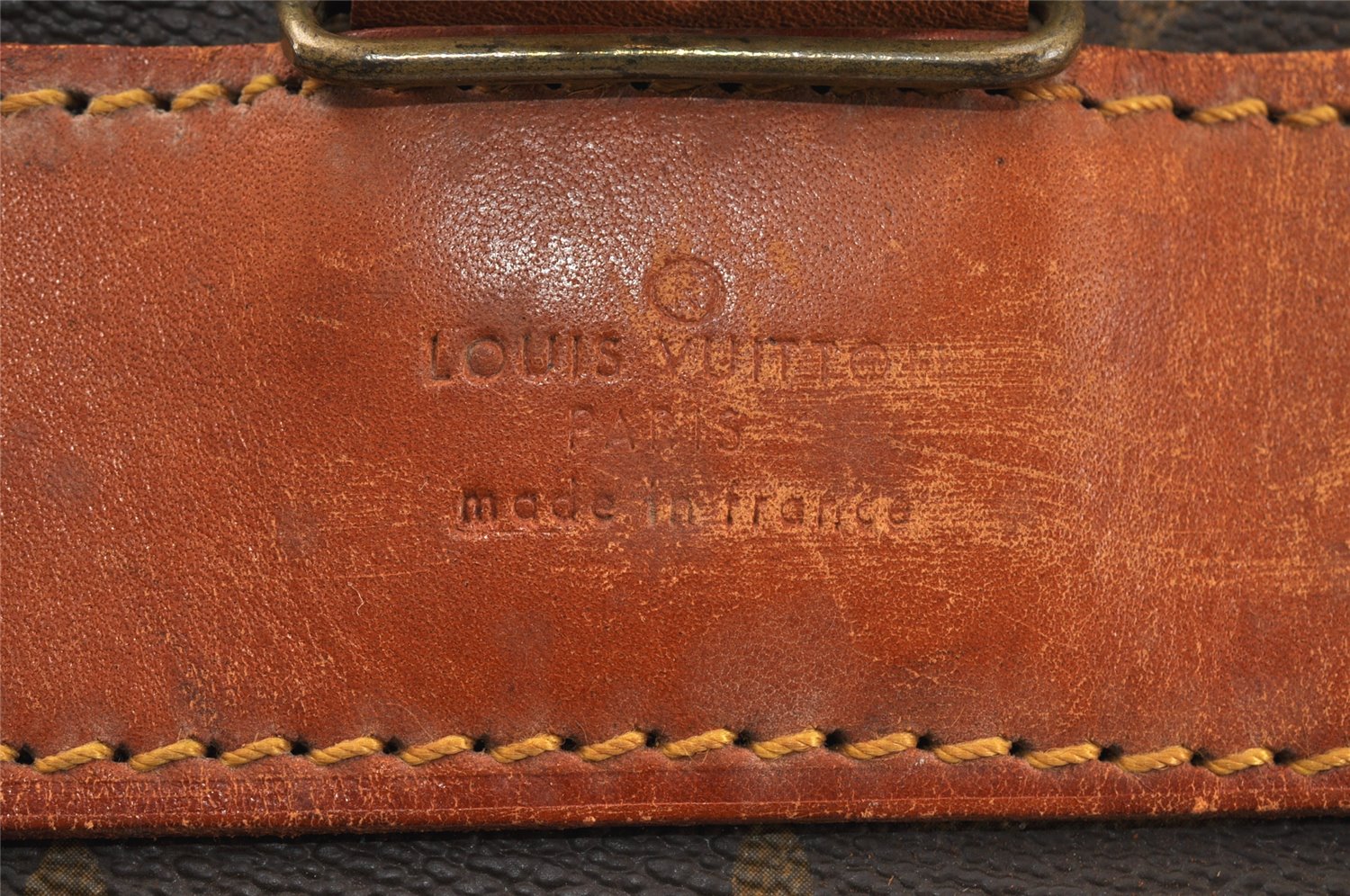 Auth Louis Vuitton Monogram Sac Gibier Chasse Hunting Travel Bag M58120 LV 4103K