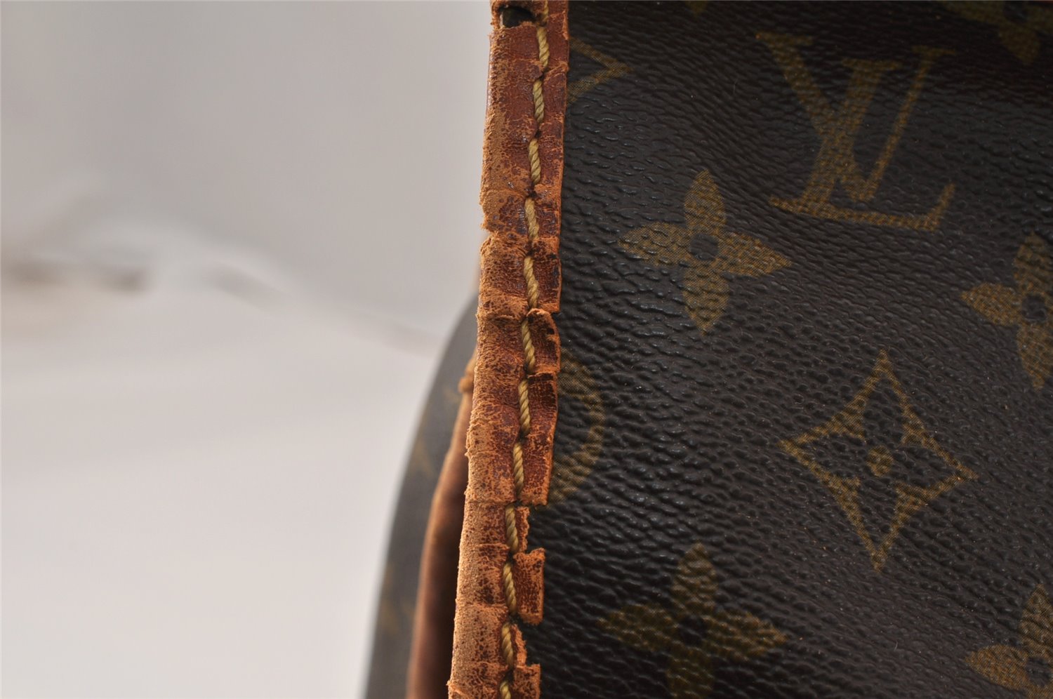 Auth Louis Vuitton Monogram Sac Gibier Chasse Hunting Travel Bag M58120 LV 4103K