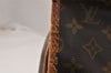 Auth Louis Vuitton Monogram Sac Gibier Chasse Hunting Travel Bag M58120 LV 4103K
