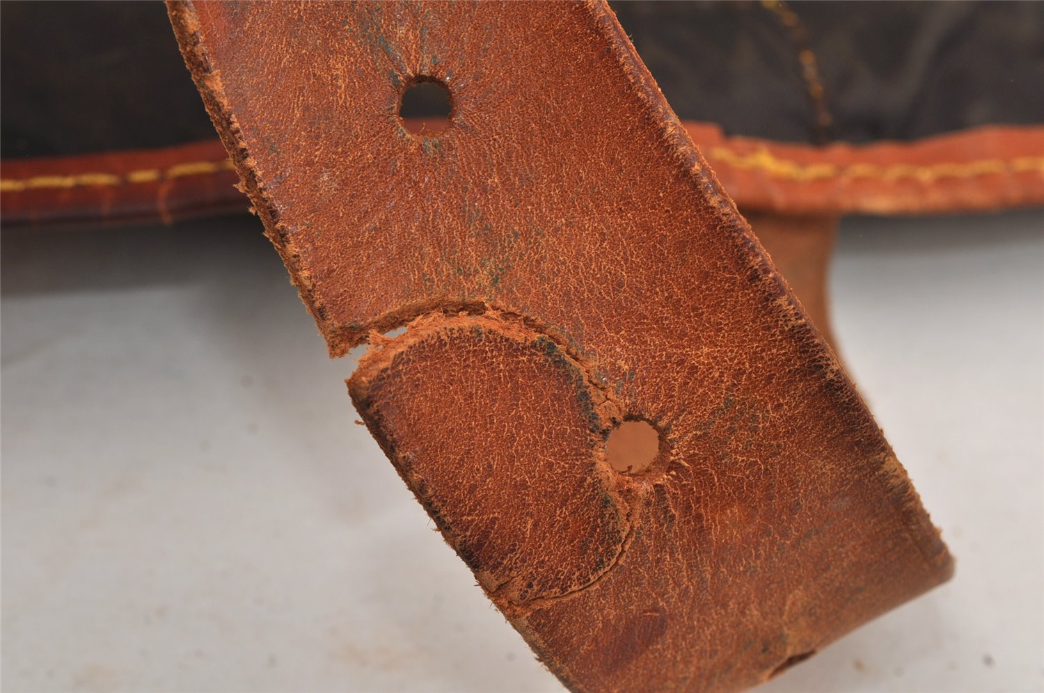 Auth Louis Vuitton Monogram Sac Gibier Chasse Hunting Travel Bag M58120 LV 4103K