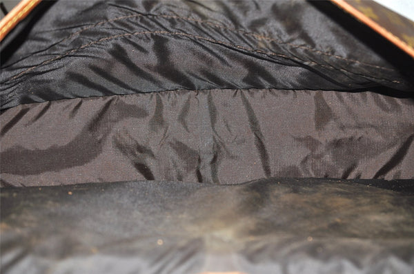 Auth Louis Vuitton Monogram Sac Gibier Chasse Hunting Travel Bag M58120 LV 4103K