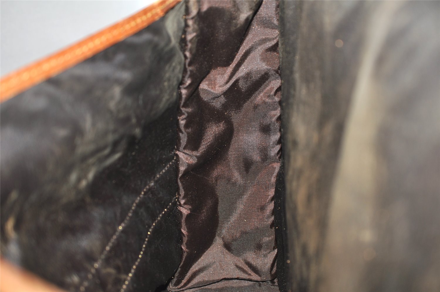 Auth Louis Vuitton Monogram Sac Gibier Chasse Hunting Travel Bag M58120 LV 4103K