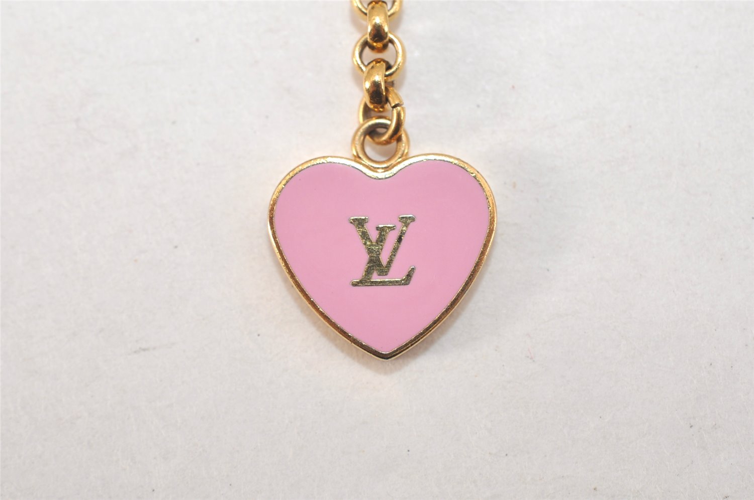 Auth Louis Vuitton Accessoires Telephone Pretty Charm Strap M66125 LV Box 4103L