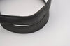 Authentic PRADA Vintage Nylon Tessuto Leather Shoulder Tote Bag Black 4104J