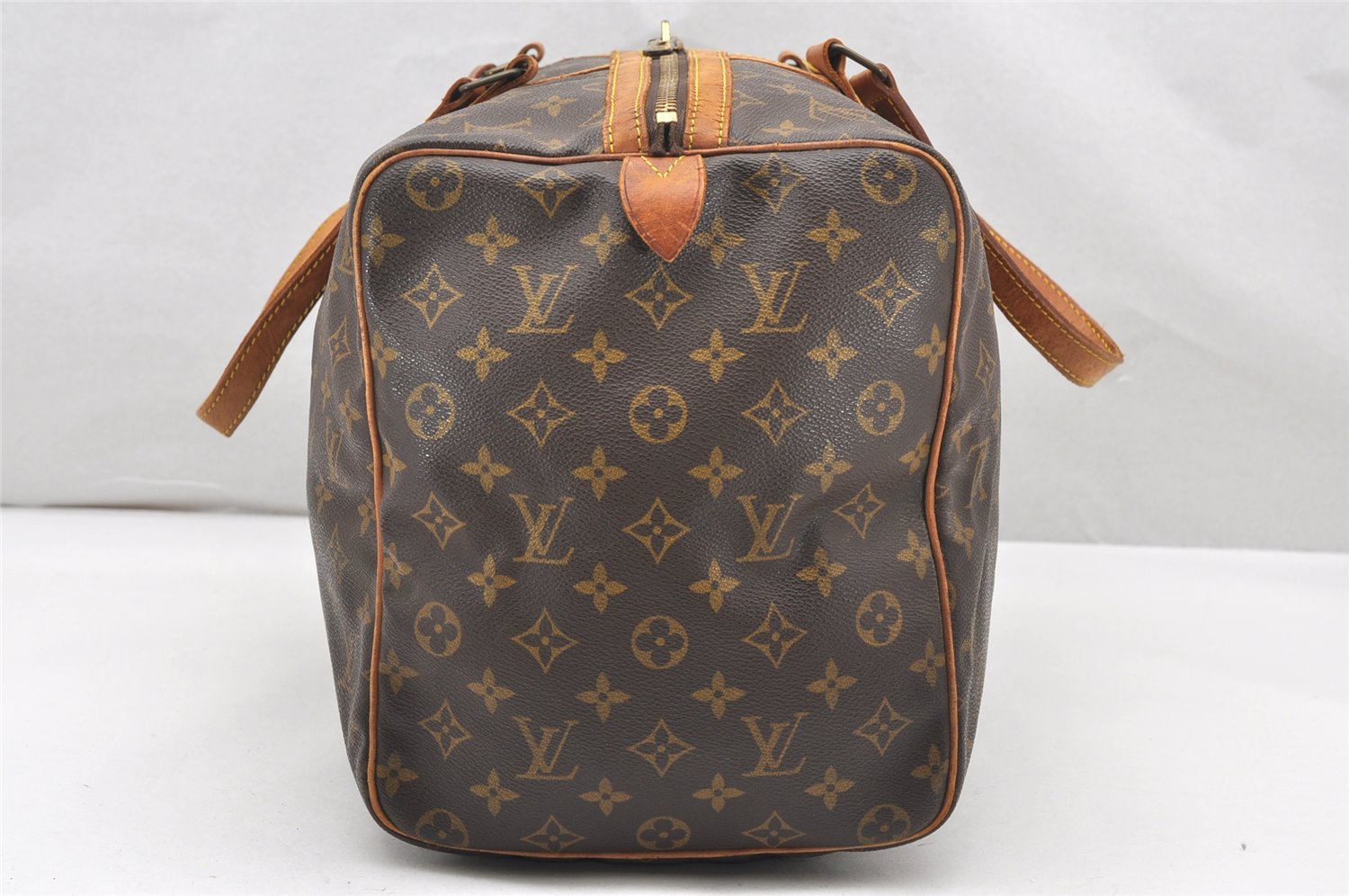 Authentic Louis Vuitton Monogram Sac Souple 45 Hand Boston Bag M41624 LV 4104K