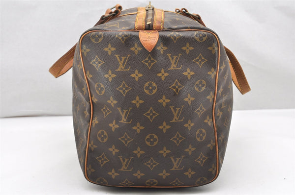 Authentic Louis Vuitton Monogram Sac Souple 45 Hand Boston Bag M41624 LV 4104K