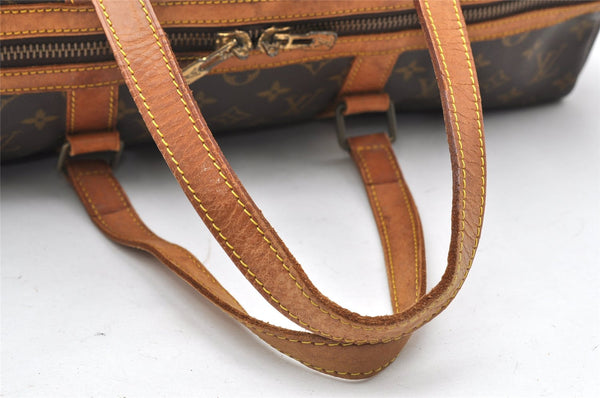 Authentic Louis Vuitton Monogram Sac Souple 45 Hand Boston Bag M41624 LV 4104K