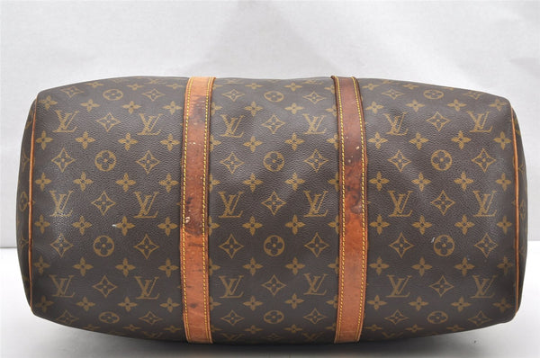 Authentic Louis Vuitton Monogram Sac Souple 45 Hand Boston Bag M41624 LV 4104K
