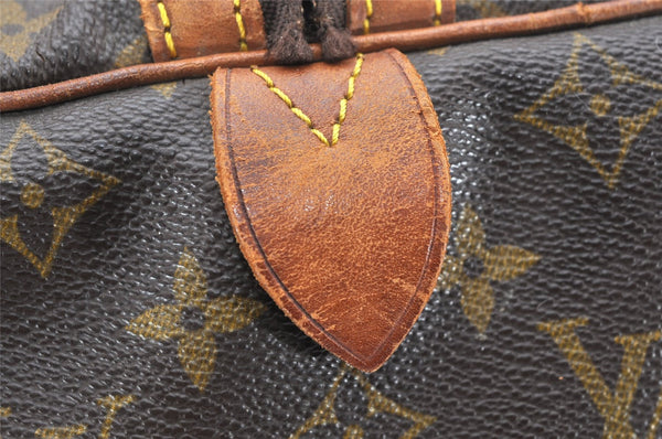 Authentic Louis Vuitton Monogram Sac Souple 45 Hand Boston Bag M41624 LV 4104K