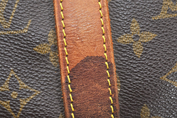 Authentic Louis Vuitton Monogram Sac Souple 45 Hand Boston Bag M41624 LV 4104K