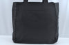 Authentic PRADA Vintage Nylon Tessuto Leather Shoulder Hand Bag Black 4105J