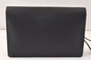 Authentic Louis Vuitton Epi Sellier Dragonne Clutch Bag Black M52612 LV 4105K
