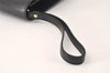 Authentic Louis Vuitton Epi Sellier Dragonne Clutch Bag Black M52612 LV 4105K