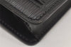 Authentic Louis Vuitton Epi Sellier Dragonne Clutch Bag Black M52612 LV 4105K