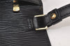 Authentic Louis Vuitton Epi Sellier Dragonne Clutch Bag Black M52612 LV 4105K