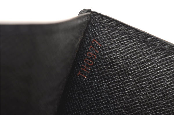 Authentic Louis Vuitton Epi Sellier Dragonne Clutch Bag Black M52612 LV 4105K