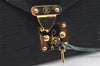 Authentic Louis Vuitton Epi Sellier Dragonne Clutch Bag Black M52612 LV 4105K