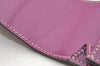 Authentic GUCCI Guccissima Cigarette Case Purse GG Leather 181716 Purple 4106I