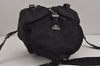 Authentic PRADA Vintage Nylon Tessuto Leather Backpack Black 4106J