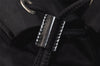 Authentic PRADA Vintage Nylon Tessuto Leather Backpack Black 4106J