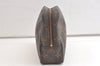 Auth Louis Vuitton Monogram Trousse Toilette 23 Clutch Hand Bag M47524 LV 4108K