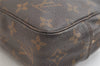 Auth Louis Vuitton Monogram Trousse Toilette 23 Clutch Hand Bag M47524 LV 4108K