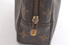 Auth Louis Vuitton Monogram Trousse Toilette 23 Clutch Hand Bag M47524 LV 4108K