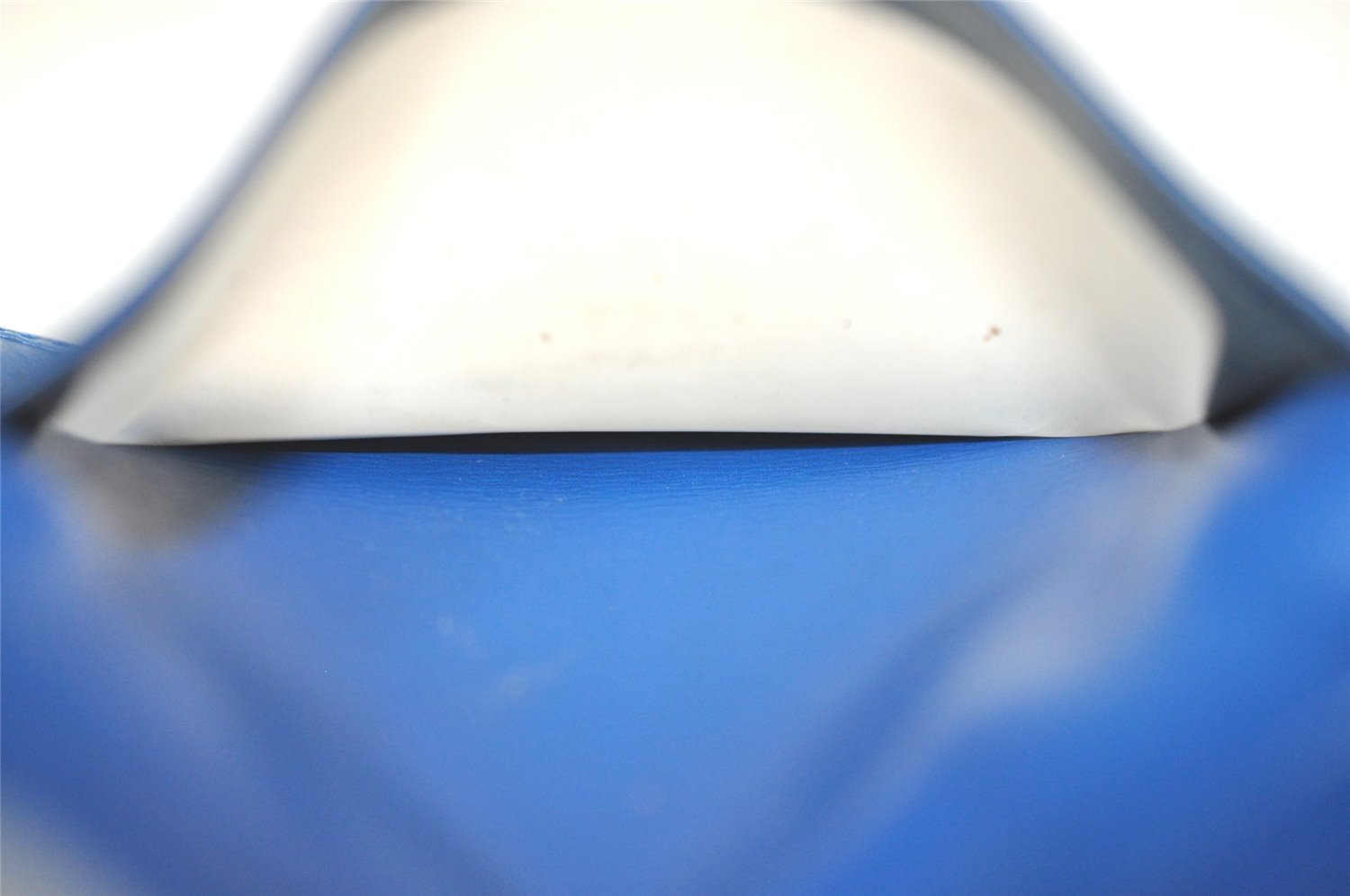 Auth Louis Vuitton Epi Porte 2 Cartes Vertical Card Pass Case M63205 Blue 4109I