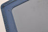 Auth Louis Vuitton Epi Porte 2 Cartes Vertical Card Pass Case M63205 Blue 4109I
