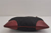Authentic PRADA Vintage Nylon Tessuto Leather Shoulder Tote Bag Black 4109J
