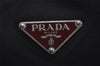 Authentic PRADA Vintage Nylon Tessuto Leather Shoulder Tote Bag Black 4109J