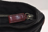 Authentic PRADA Vintage Nylon Tessuto Leather Shoulder Tote Bag Black 4109J