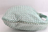 Authentic BOTTEGA VENETA Intrecciato Leather Shoulder Hand Bag Light Blue 4109M