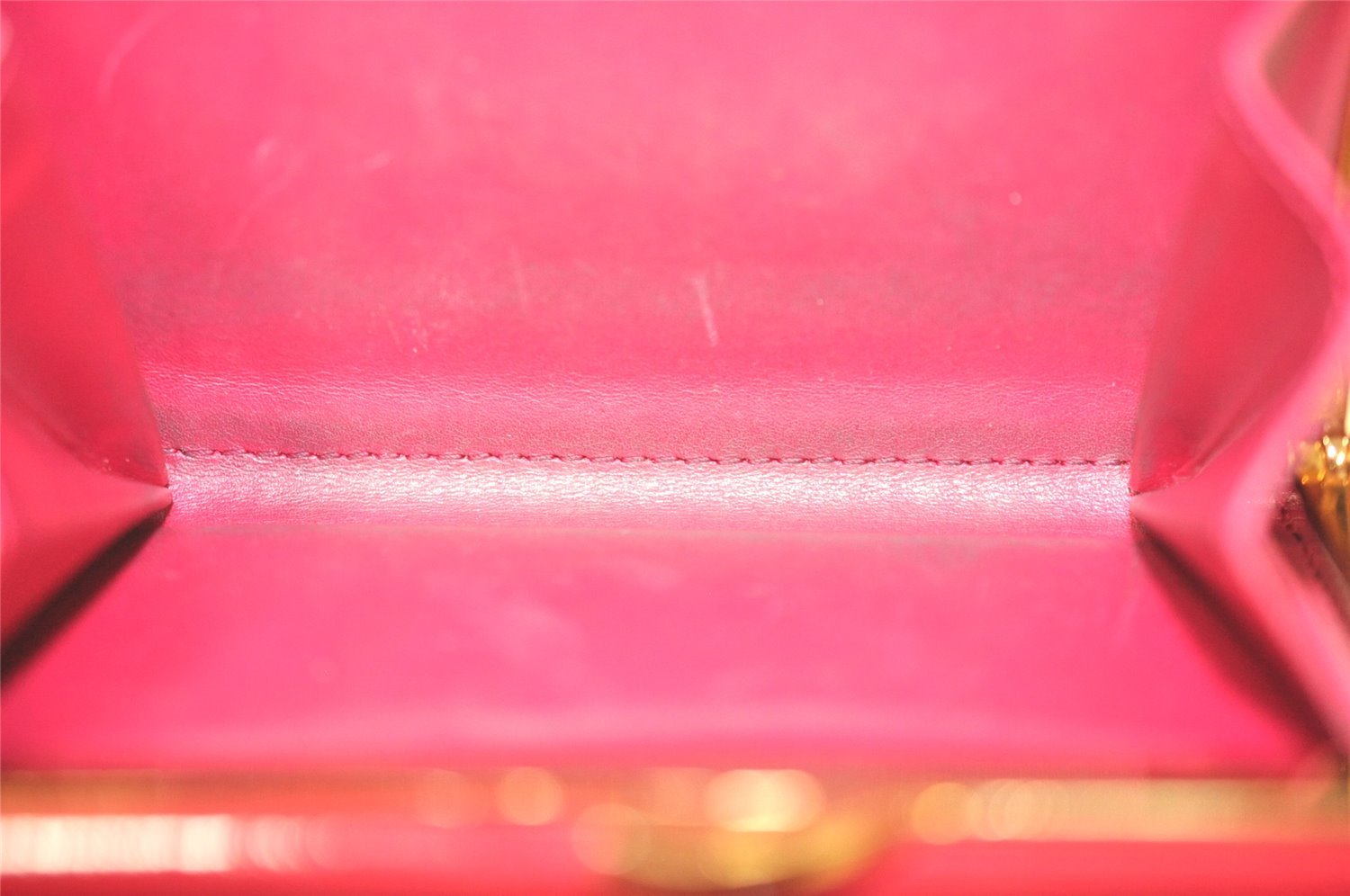 Authentic Louis Vuitton Vernis Portefeuille Viennois Wallet Pink M91254 LV 4110I