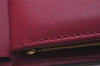 Authentic Louis Vuitton Vernis Portefeuille Viennois Wallet Pink M91254 LV 4110I