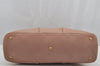 Authentic YVES SAINT LAURENT Muse Tote Hand Bag Leather 156464 Pink 4110J