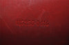 Authentic GUCCI Vintage Guccissima Coin Purse Case GG Leather 115255 Red 4111I