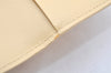 Auth Louis Vuitton Epi Porte Monnaie Elastic Trifold Wallet M6366A Beige 4111K