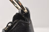 Authentic GUCCI Vintage Shoulder Hand Bag GG Canvas Leather 257297 Black 4112K