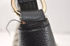 Authentic GUCCI Vintage Shoulder Hand Bag GG Canvas Leather 257297 Black 4112K