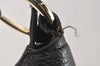 Authentic GUCCI Vintage Shoulder Hand Bag GG Canvas Leather 257297 Black 4112K