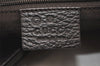 Authentic GUCCI Vintage Shoulder Hand Bag GG Canvas Leather 257297 Black 4112K
